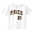 thumbnail image 1 of Puerto Rico Baseball Game Player 21 Toddler Boy Girl T Shirt Infant Toddler Brisco Brands 12M, 1 of 6
