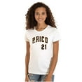 thumbnail image 1 of Puerto Rico Baseball Game Player 21 Womens Slim Fit Graphic Tee Brisco Brands M, 1 of 5