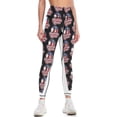 thumbnail image 1 of Puerto Rico Baseball Proud Boricua Flag Leggings sportswear woman gym 2024 sport set gym top Womens Leggings, 1 of 6