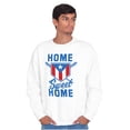 thumbnail image 1 of Puerto Rico Baseball State Flag Pride Unisex Plus Fleece Graphic Sweatshirt Brisco Brands 4X, 1 of 5