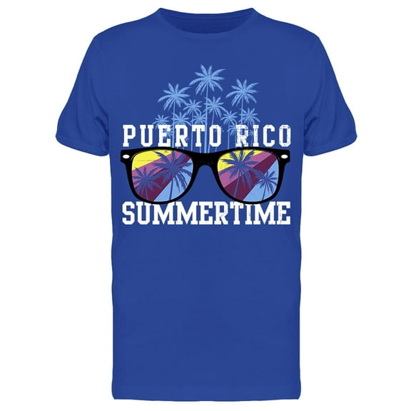 Puerto Rico Beach Summertime T-Shirt Men -Image by Shutterstock, Male x-Large