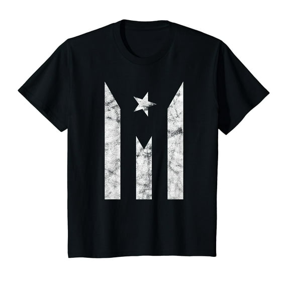 Puerto Rico Black Flag Puerto Rican Pride Orgullo Boricua T-Shirt