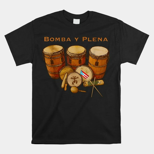 Puerto Rico Bomba Y Plena Boricua Shirt