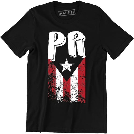 Puerto Rico Boricua PR flag Puerto Rican heritage Men's T-Shirt