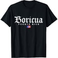 thumbnail image 1 of Puerto Rico Boricua Vintage Puerto Rican Flag Pride T-ShirtMen and women, Black T-shirt, size: Extra large, 1 of 4