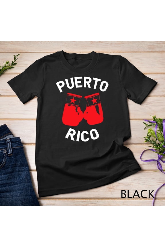 Puerto Rico Boxing Puerto Rican Boxer Gift T-Shirt Unisex T-shirt