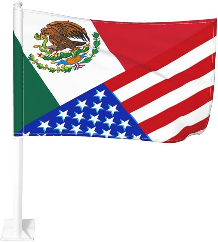 Puerto Rico Car Flags, 12x18 Inch Window Clip Flag, Polyester Uv ...