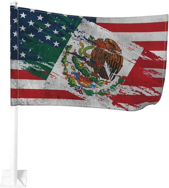 Puerto Rico Car Flags, 12x18 Inch Window Clip Flag, Polyester Uv ...