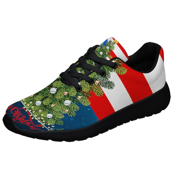 Puerto Rico ChriStas Shoes Sneakers Black Size 3.5