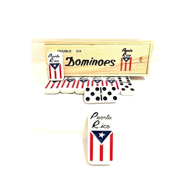 Billlie ツキ Show-con 会場限定トレカ DOMINO Puerto Rico Domino Set Flag Double Six - Walmart Business Supplies