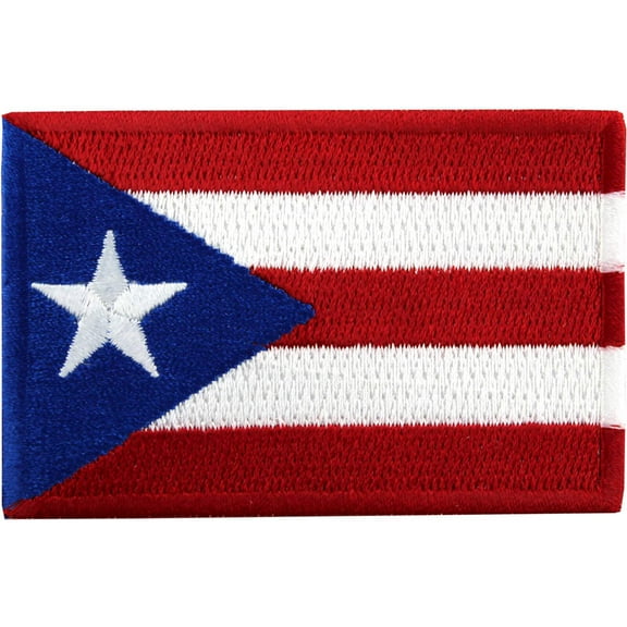 Puerto Rico Embroidered Country Flag Patch