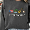 thumbnail image 1 of Puerto Rico Embroidery Design, Summer Vacation Embroidery File, Family Trip Embroidery Design, Frog PR Embroidery, Island Of Hopping Design, 1 of 4