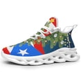 thumbnail image 1 of Puerto Rico Feliz Navidad Shoes Trail Running Shoe Non-Slip Breathable Comfortable Sneakers white Size 13, 1 of 7