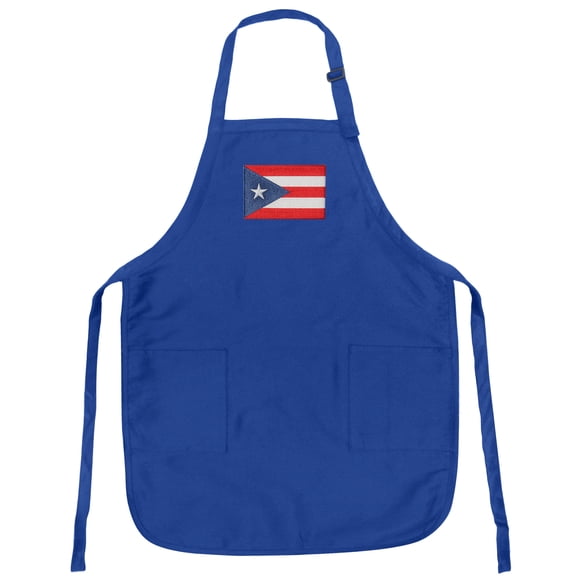 Puerto Rico Flag Apron Mens or Womens for Grilling Barbecue Kitchen Tailgating Puerto Rico Aprons Famous Broad Bay Quality