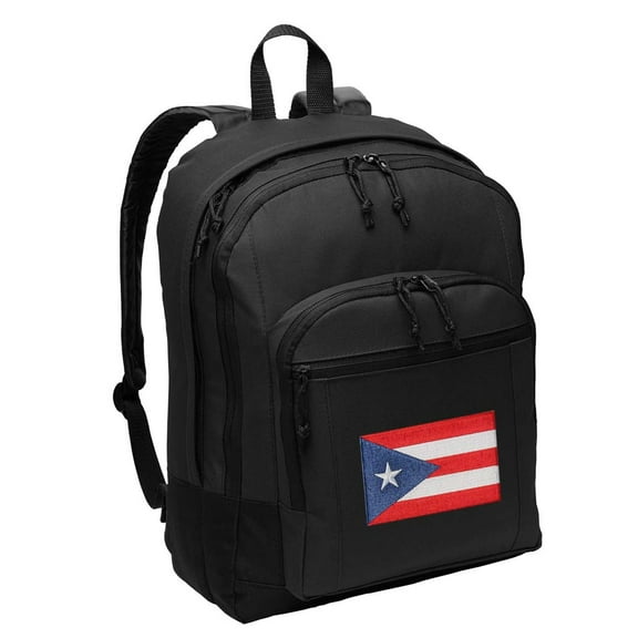 Puerto Rico Flag Backpack CLASSIC STYLE Puerto Rico Backpacks Travel &amp; School Bags