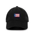 thumbnail image 1 of Puerto Rico Flag Baseball Cap Embroidered Cotton Adjustable Dad Hat Black, 1 of 1