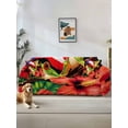 thumbnail image 1 of Puerto Rico Flag Couch Cover for Dogs, Frog Red Flower Summer Leaf Washable Sofa Covers Slipcover for Pets Dogs Futon Cover, Couch Recliner Covers, Oversized Chair Slipcover 71"x91", 1 of 9