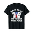 thumbnail image 1 of Puerto Rico Flag Domino Puerto Rican Dominoes Train Boricua T-Shirt, 1 of 5
