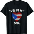 thumbnail image 1 of Puerto Rico Flag - It's In My Dna Puerto Rico Flag T-Shirt, 1 of 3