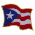 thumbnail image 1 of Puerto Rico Flag Patch, 1 of 1