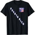 thumbnail image 1 of Puerto Rico Flag Puerto Rican Pride Athletic Style Country T-Shirt, 1 of 3