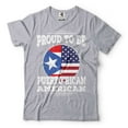 thumbnail image 1 of Puerto Rico Flag Shirt Puerto Rican Patriotic Shirt American Puerto Rican Shirt Puerto Rico Tee (X-Large Grey), 1 of 6