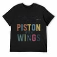 thumbnail image 1 of Puerto Rico Flag Shirt piston with wings T-Shirt, 1 of 5