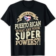 thumbnail image 1 of Puerto Rico Flag Souvenirs for Puerto Ricans Men & Women T-Shirt, 1 of 4