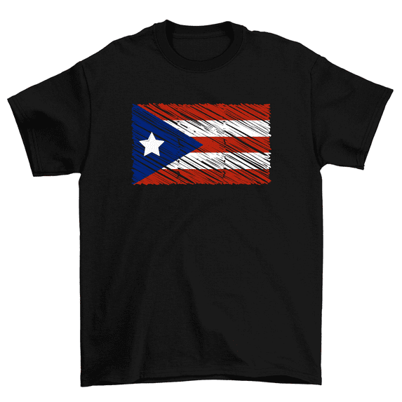 Puerto Rico Flag T-Shirt Puerto Rican Pride Tee Men Women Unisex