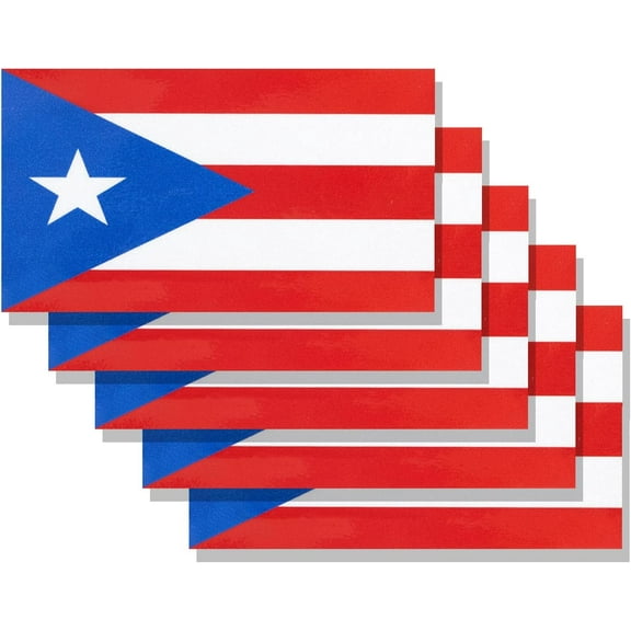 Puerto Rico Flag Vinyl Decal Tactical Puerto Rican Flag Decal Sticker - Stickers for Vehicles Car Window Bumper