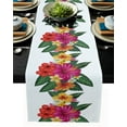 thumbnail image 1 of Puerto Rico Flowers Hibiscus Home Coffee Table TV Counter Luxury Tablecloth Party Dinner Country Wedding Decoration Tablecloth, 1 of 5