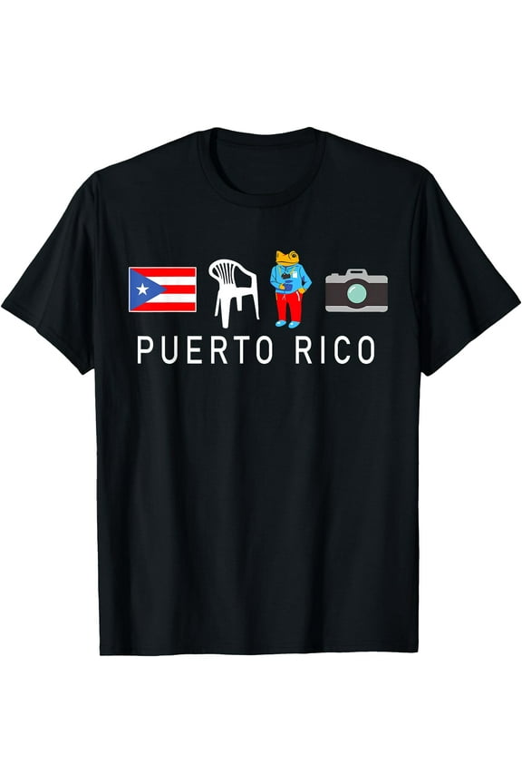Puerto Rico Frog Concho For Men Women T-Shirt Shirts