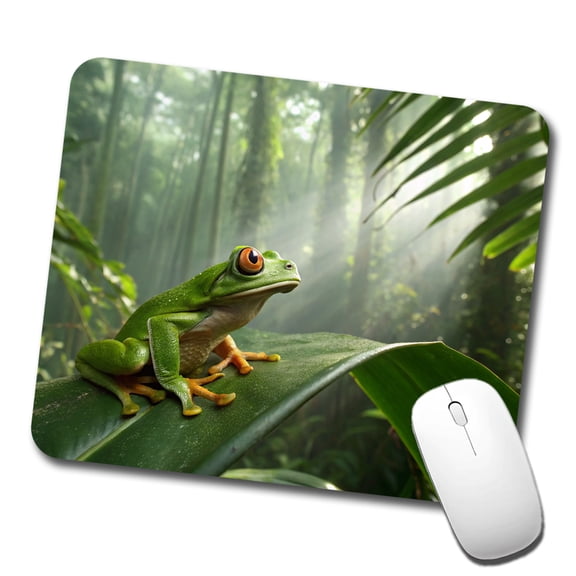 Puerto Rico Frog Cute Mouse Pad Low Profile Gaming Mat
