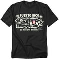 thumbnail image 1 of Puerto Rico Fun Map Unisex Graphic Tee For Men & Women, 1 of 7