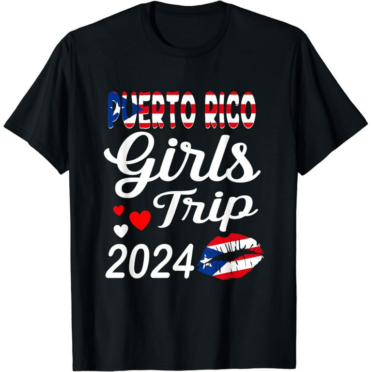 Womens Puerto Rico Girls Trip Shirt 2019 Vacation Bachelorette Tee Womens Puerto Rico Girls Trip Shirt 2019 Vacation Bachelorette Tee