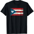 thumbnail image 1 of Puerto Rico Heart Flag Puerto Rican Pride & Love T-Shirt T-Shirt, 1 of 3