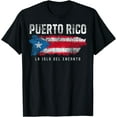 thumbnail image 1 of Puerto Rico - Island Flag T-Shirt T-Shirt, 1 of 3