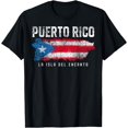 thumbnail image 1 of Puerto Rico - Island Flag T-Shirt, 1 of 4