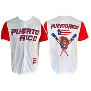 Puerto Rico Jersey Baseball White
