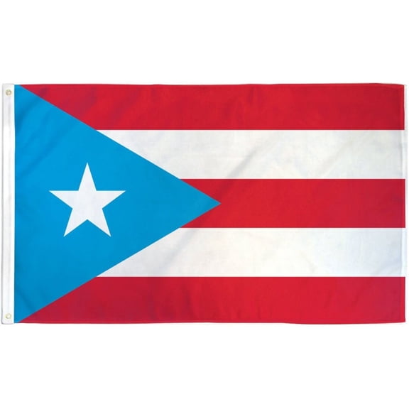 Puerto Rico (Light Blue) Flag 3x5ft Poly
