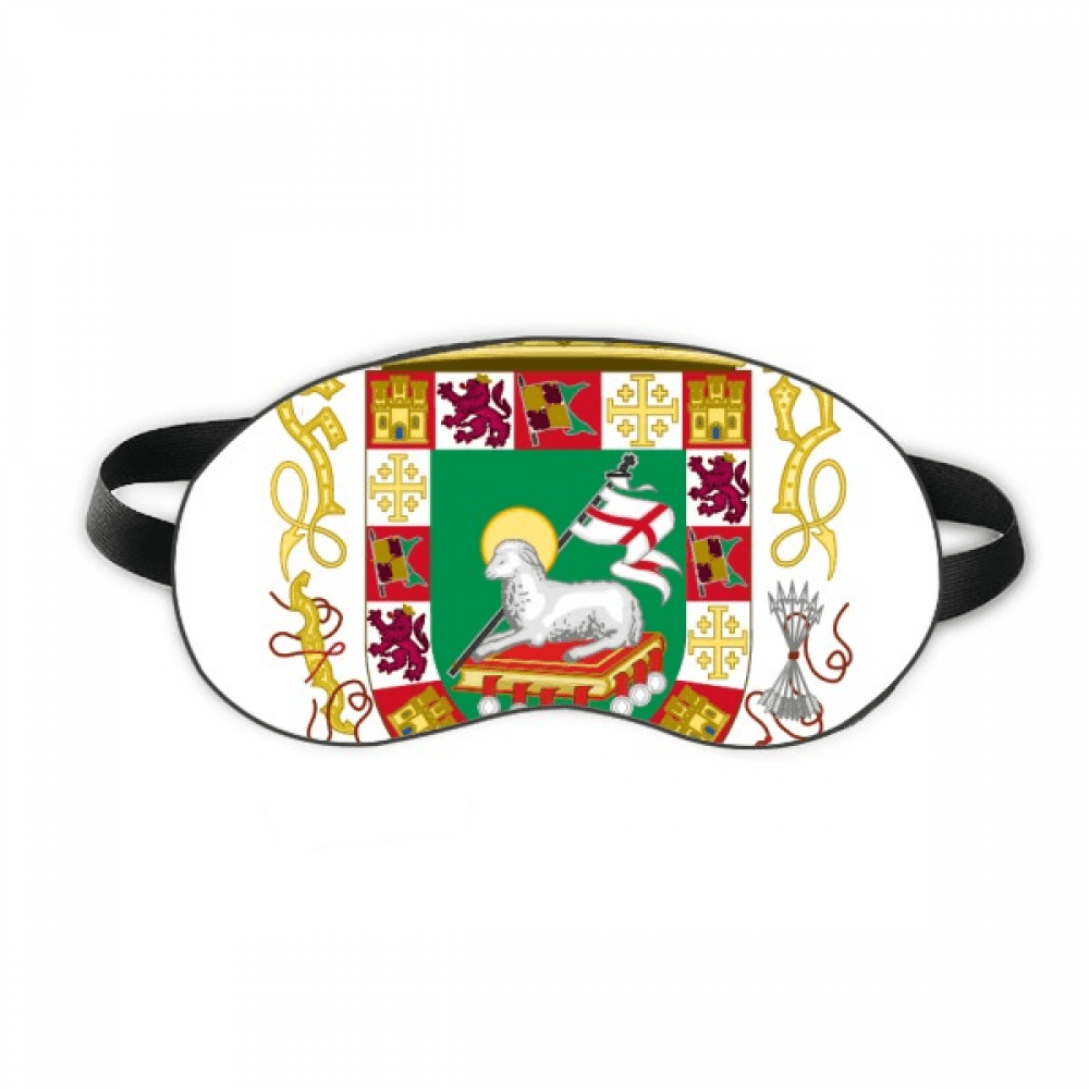 Puerto Rico National Emblem Sleep Eye Shield Soft Night Blindfold Shade Cover