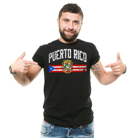 Puerto Rico National Flag Logo Shirt Puerto Rico Patriotic Shirt Puerto Rican Gifts