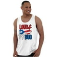 thumbnail image 1 of Puerto Rico Nuyorican Proud Borinquen Plus Size Graphic Tank Top Brisco Brands 3X, 1 of 5