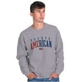 thumbnail image 1 of Puerto Rico Nuyorican USA State Flag Sweatshirt for Men or Women Brisco Brands L, 1 of 5