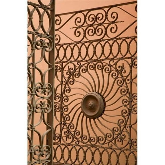 Puerto Rico Ponce Colonial Architecture Poster Print by John & Lisa Merrill - 18 x 26 in.