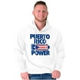 thumbnail image 1 of Puerto Rico Power PR Flag Pride Hoodie Sweatshirt Women Men Brisco Brands X, 1 of 5