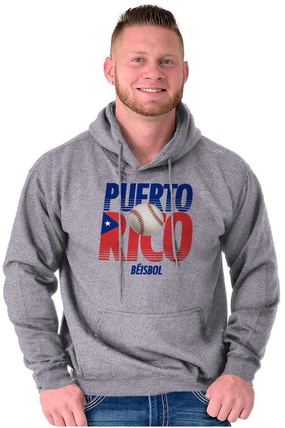 Puerto Rico Pride Baseball PR Sports Hoodie Sweatshirt Women Men Brisco Brands S