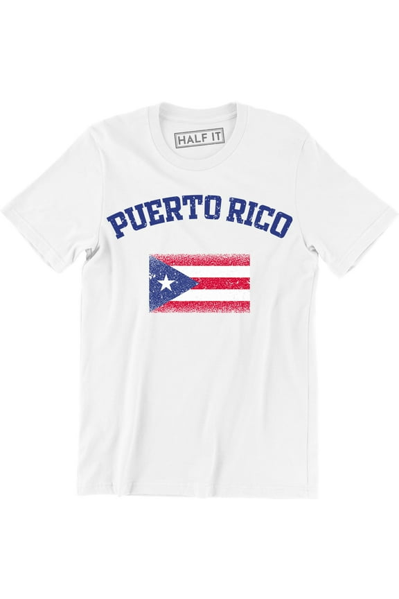 Puerto Rico Puerto Rican Country Flag Nationality Ethnic Pride Men's T-Shirt