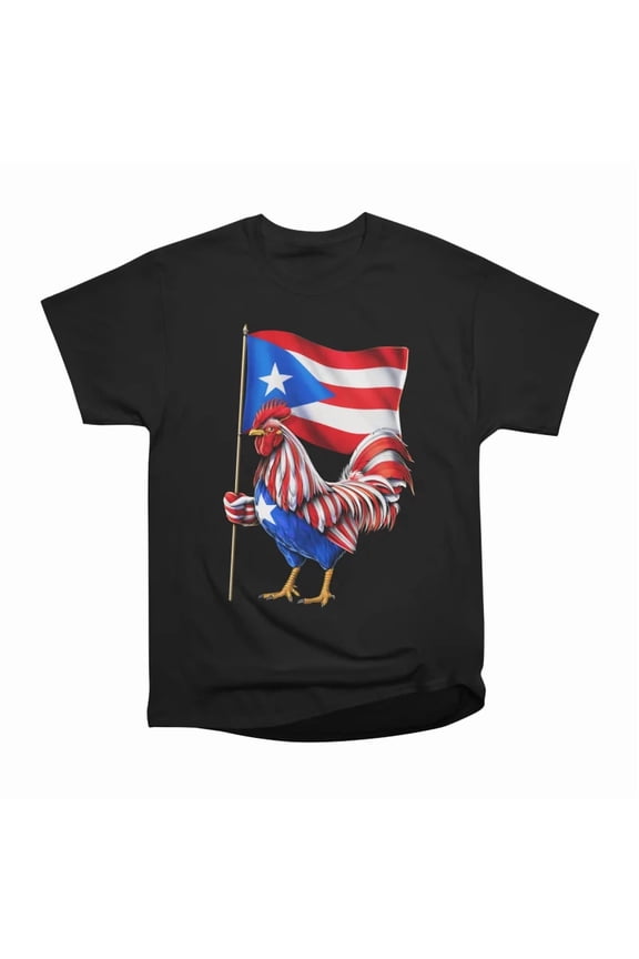 Puerto Rico Rooster T-Shirt Tee Gift For Him Merch For Her Apparel For Friend