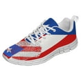 thumbnail image 1 of Puerto Rico Shoes Men Women Running Tennis Shoes Breathable Casual Puerto Rico Flag Sneakers White Size 7.5, 1 of 5